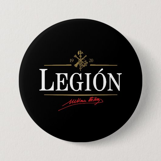 Legión Ronde Button 7,6 Cm (Voorkant)