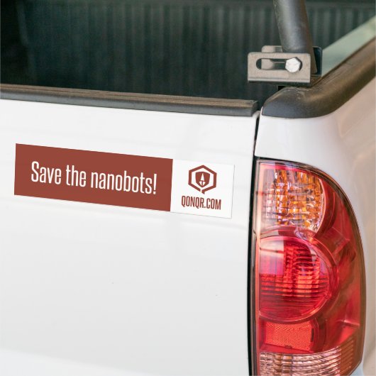 Legion Save Nanobots Bumpersticker (Op Truck)