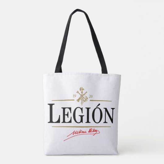 Legión Tote Bag (Achterkant)