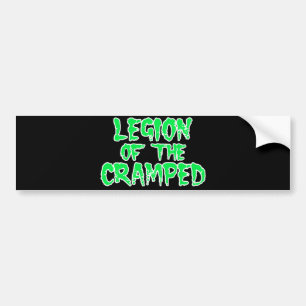 Legion van de Cramped Bumpersticker