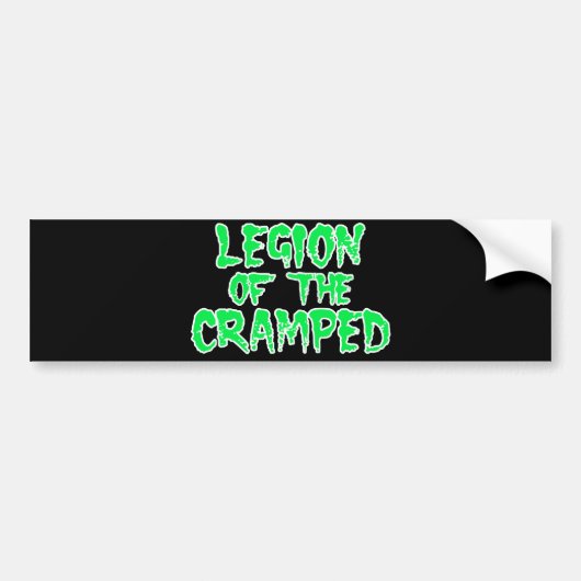 Legion van de Cramped Bumpersticker (Voorkant)