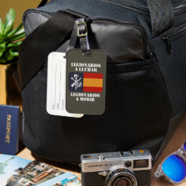 Legionairs om te vechten 2 bagagelabel