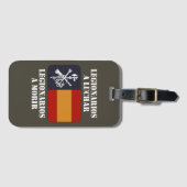 Legionairs om te vechten 2 bagagelabel (Voorkant (horizontaal))