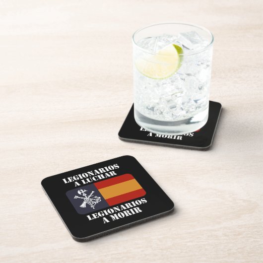 Legionairs om te vechten 2 bier onderzetter (Rechterzijde)