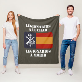 Legionarios a luchar 2 fleece deken