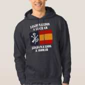 Legionarios a luchar 2 hoodie (Voorkant)