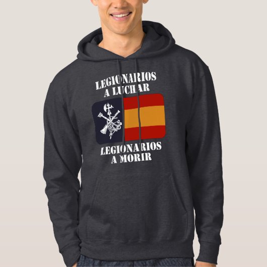 Legionarios a luchar 2 hoodie (Voorkant)