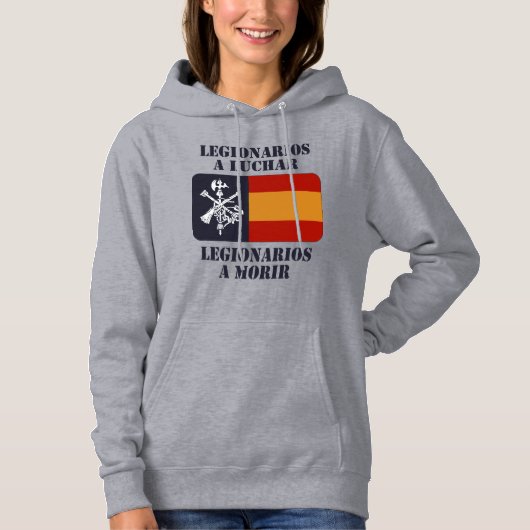Legionarios a luchar 2 hoodie (Voorkant)