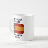 Legionarios a luchar 2 koffiemok (Voorkant links)