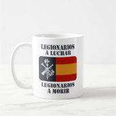 Legionarios a luchar 2 koffiemok (Links)