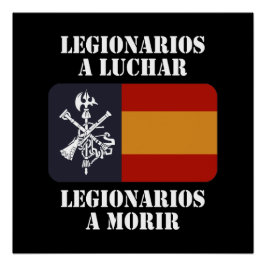 Legionarios a luchar 2 perfect poster
