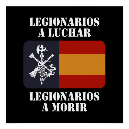 Legionarios a luchar 2 perfect poster (Voorkant)