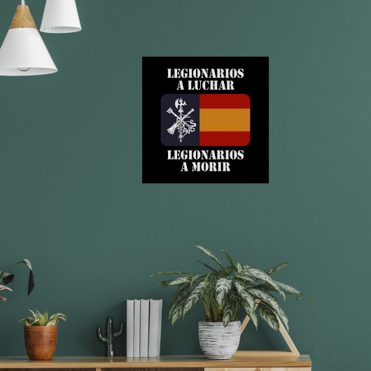 Legionarios a luchar 2 poster (Woonkamer 1)