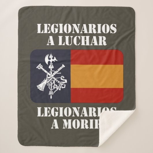 Legionarios a luchar 2 sherpa deken (Voorkant)