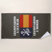 Legionarios a luchar 2 strandlaken (Voorkant)