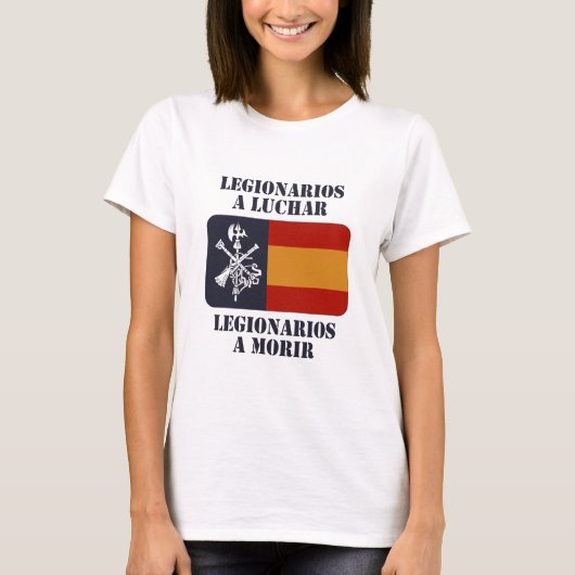 Legionarios a luchar 2 t-shirt (Voorkant)