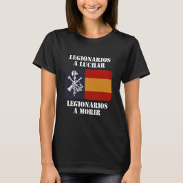Legionarios a luchar 2 t-shirt