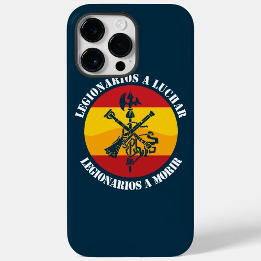 Legionarios a luchar Case-Mate iPhone case (Achterkant)
