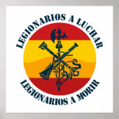 Legionarios a luchar poster (Voorkant)