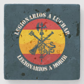 Legionarios a luchar stenen onderzetter (Voorkant)