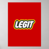 Legit Poster (Voorkant)