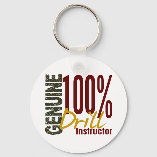 Legitieme boorinstructeur sleutelhanger (Voorkant)
