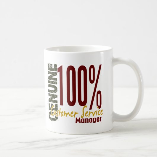 Legitieme Customer Service Manager Koffiemok (Rechts)