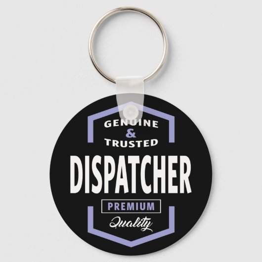 Legitieme Dispatcher Cadeauideeën Sleutelhanger (Voorkant)