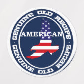 Legitieme Recipe American Labels (Design 1)