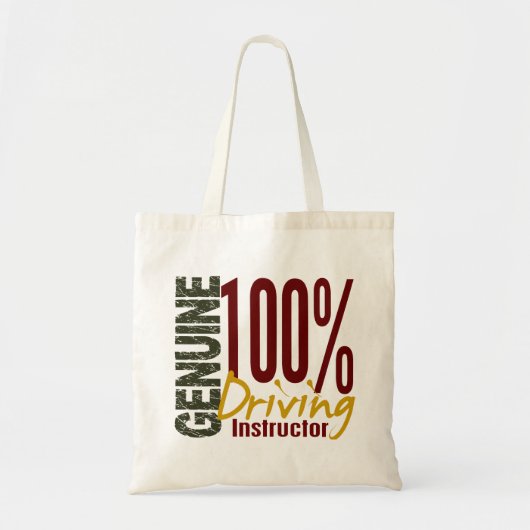 Legitieme rijinstructeur tote bag (Voorkant)