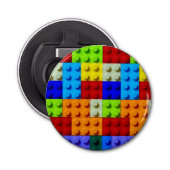 Lego flesopener button flesopener (Voorkant)