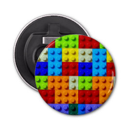 Lego flesopener button flesopener