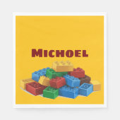 Lego upsherin servetten (Voorkant)