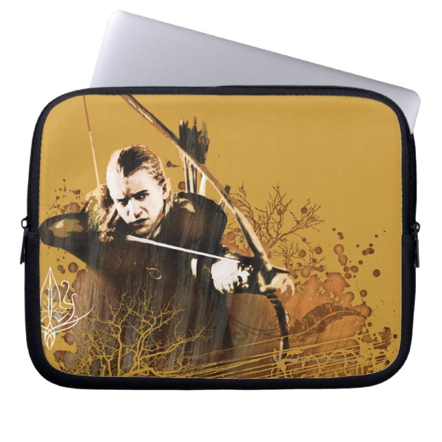 LEGOLAS GREENLEAF™-afzuigpijltje Laptop Sleeve (Voorkant)