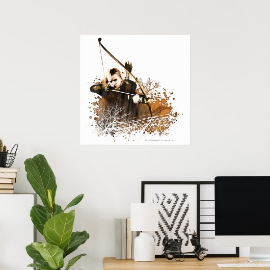 LEGOLAS GREENLEAF™-afzuigpijltje Poster (Thuiskantoor)