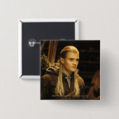LEGOLAS GREENLEAF™ Candid Vierkante Button 5,1 Cm (Voorkant /achterkant)