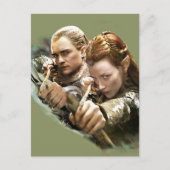 LEGOLAS GREENLEAF™ en TAURIEL™ Graphic Briefkaart (Voorkant)