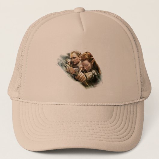 LEGOLAS GREENLEAF™ en TAURIEL™ Graphic Trucker Pet (Voorkant)