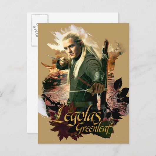 LEGOLAS GREENLEAF™ Graphic 2 Briefkaart (Voorkant / Achterkant)