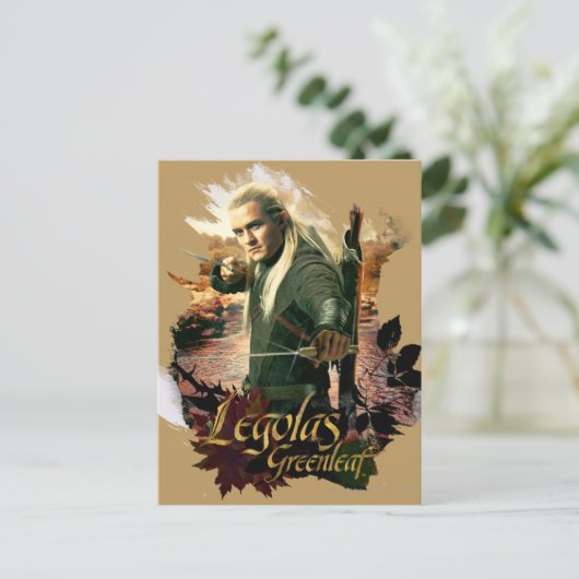 LEGOLAS GREENLEAF™ Graphic 2 Briefkaart (Staand voorkant)