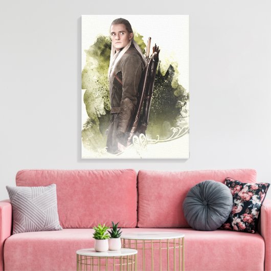 LEGOLAS GREENLEAF™ Graphic Canvas Afdruk (Insitu (Woonkamer))