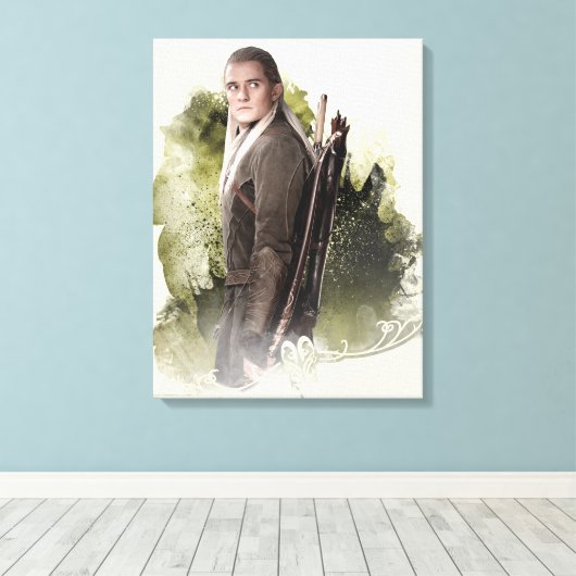 LEGOLAS GREENLEAF™ Graphic Canvas Afdruk (Insitu (Houten vloer))