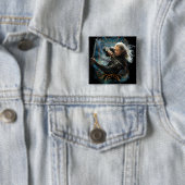LEGOLAS GREENLEAF™ Graphic Vierkante Button 5,1 Cm (In situ)