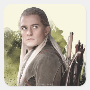 LEGOLAS GREENLEAF™ Graphic Vierkante Sticker