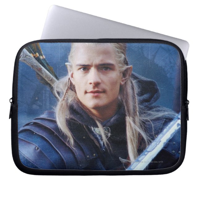 LEGOLAS GREENLEAF™ in blauw Laptop Sleeve (Voorkant)