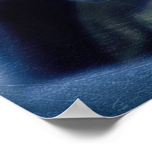 LEGOLAS GREENLEAF™ in blauw Poster (Hoek)