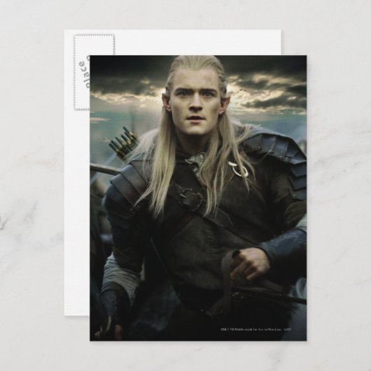 LEGOLAS GREENLEAF™ in strijd Briefkaart (Voorkant / Achterkant)