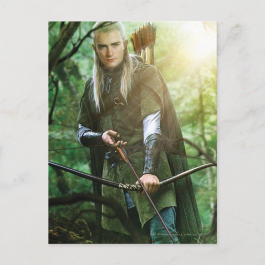 LEGOLAS GREENLEAF™ met boog Briefkaart (Voorkant)