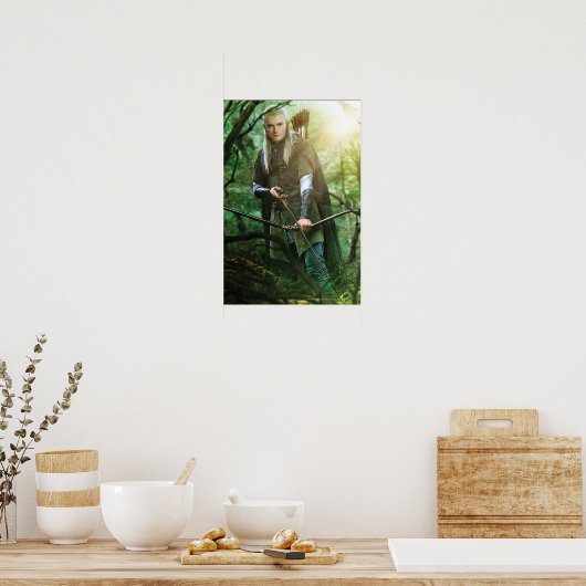 LEGOLAS GREENLEAF™ met strik Poster (Keuken)