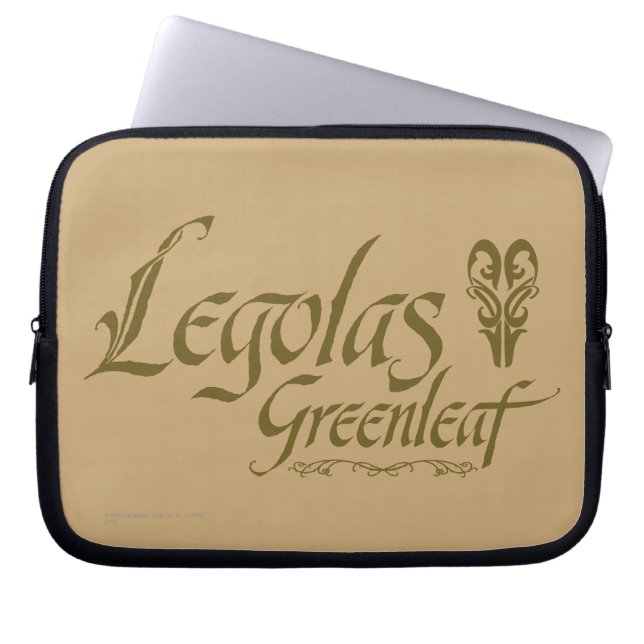 LEGOLAS GREENLEAF™-naam Laptop Sleeve (Voorkant)